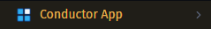 Active project highlighted in sidebar